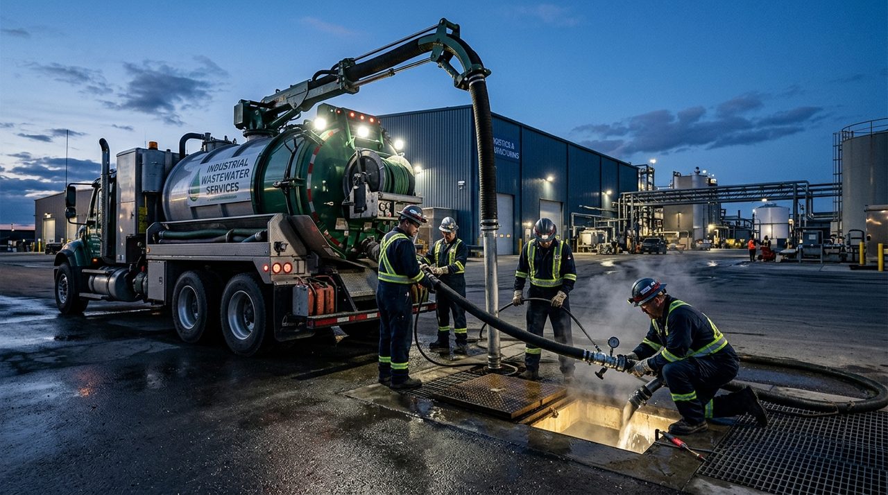 Camião Cisterna, Hidrojato Industrial e Separadores de Hidrocarbonetos para Fábricas, Oficinas, Armazéns Logísticos e Obras
