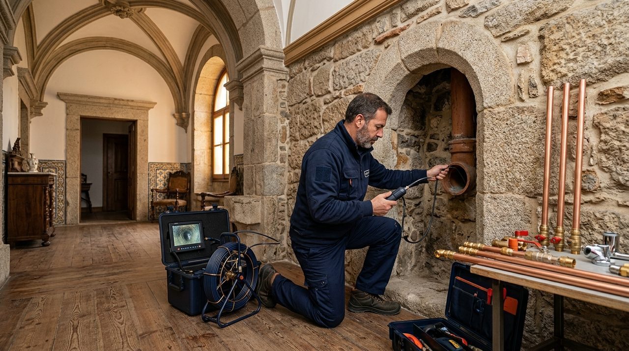 Plombier Spécialisé en Patrimoine Historique, Immeubles Anciens, Musées, Églises et Réhabilitation sans Casse