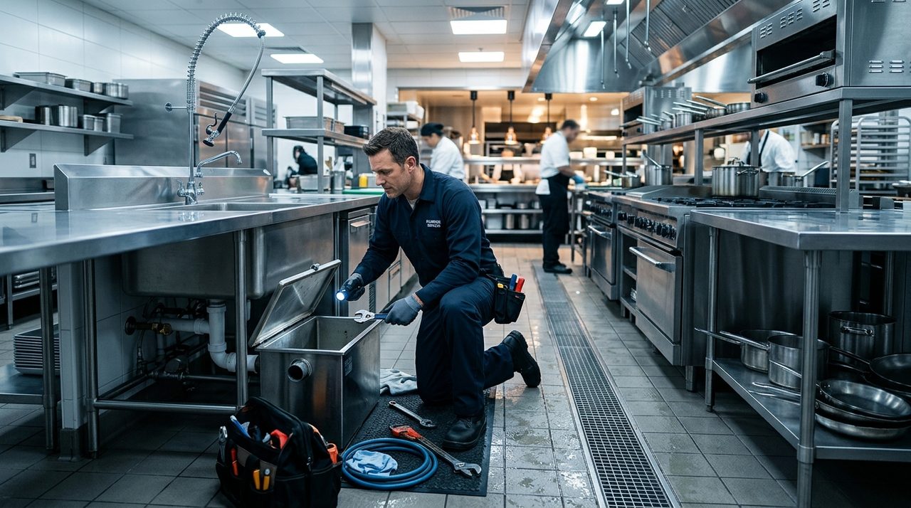 Canalizador e Desentupimentos 24h para Restaurantes, Hotéis, Cozinhas Industriais e Caixas de Gordura HACCP